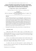 Using methods of solarization, bio-fumigation, burning and keep drying soil control root-knot nematodes on lettuces, in Lam Dong