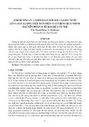 Ảnh hưởng của thời gian nhuộm và khử nước lên chất lượng tiêu bản hiển vi cố định quá trình nguyên phân ở tế bào rễ cây tỏi