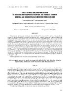 Effect of fibre level and fibre source on nitrogen and phosphorus excretion, and hydrogen sulphide, ammonia and greenhouse gas emissions from pig slurry