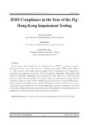 IFRS compliance in the year of the pig: Hong Kong impairment testing