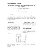 Optimization parameters of irrigation process according to the uniformity