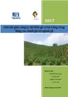 Tài liệu Liên kết giữa công ty chế biến gỗ và hộ trồng rừng: Nâng cao chuỗi giá trị ngành gỗ