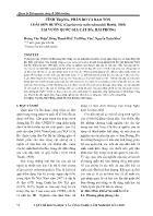 Tình trạng, phân bố và bảo tồn loài Sơn dương (Capricornis milneedwardsii David, 1869) tại Vườn quốc gia Cát Bà, Hải Phòng