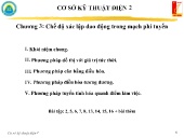 Bài giảng Cơ sở kỹ thuật điện 2 - Chương 3: Chế độ xác lập dao động trong mạch phi tuyến