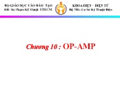 Bài giảng Cơ sở kỹ thuật điện - Chương 10: OP-AMP