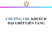 Bài giảng Cơ sở kỹ thuật điện - Chương 8: Khuếch đại ghép liên tầng