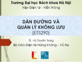 Bài giảng Dẫn đường và quản lý không lưu - Chương 4: Tốc độ bay