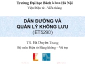 Bài giảng Dẫn đường và quản lý không lưu - Chương 5: Độ cao