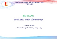 Bài giảng Hệ thống đo và điều khiển công nghiệp - Chương 5: Cơ sở kĩ thuật truyền tin công nghiệp