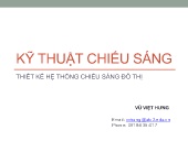 Bài giảng Kỹ thuật chiếu sáng - Chương 1: Những kiến thức chung về KTCS