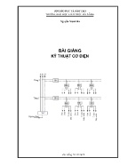 Bài giảng Kỹ thuật cơ điện