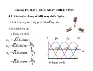 Bài giảng Kỹ thuật điện - Chương IV: Mạch điện xoay chiều 3 pha