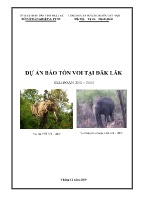 Dự án bảo tồn voi tại Đăk Lăk giai đoạn 2010-2014