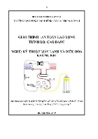 Giáo trình An toàn lao động - Phần 1 - Trường Cao đẳng Giao thông vận tải Trung ương I