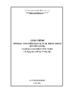 Giáo trình Dây không bảo vệ và hệ thống chống sét cho căn hộ (Trình độ Trung cấp) - Trường Cao đẳng Lào Cai