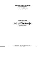 Giáo trình Đo lường điện - Trường Đại học sư phạm kỹ thuật Nam Định