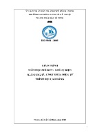 Giáo trình Khí cụ điện (Trình độ: Cao đẳng) - Nguyễn Thị Hồng Loan