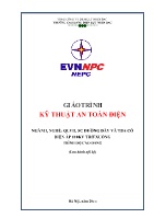 Giáo trình Kỹ thuật an toàn điện (Trình độ: Cao đẳng) - Trường Cao đẳng Điện lực miền Bắc