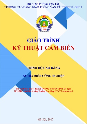 Giáo trình Kỹ thuật cảm biến (Trình độ: Cao đẳng) - Phần 1