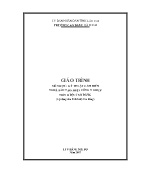 Giáo trình Kỹ thuật cảm biến (Trình độ Cao đẳng)