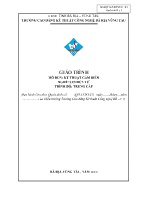 Giáo trình Kỹ thuật cảm biến (Trình độ: Trung cấp, Nghề: Cơ điện tử) - Trường Cao đẳng Nghề Kỹ thuật Công nghệ Bà Rịa Vũng Tàu