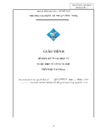 Giáo trình Kỹ thuật điện tử (Trình độ: Cao đẳng) - Trường Cao đẳng Nghề Kỹ thuật Công nghệ Bà Rịa Vũng Tàu