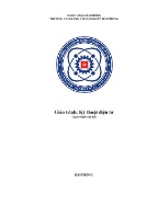 Giáo trình Kỹ thuật điện tử - Trường Cao đẳng Công nghiệp Hải Phòng