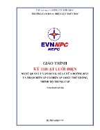 Giáo trình Kỹ thuật lưới điện (Trình độ: Trung cấp) - Trường Cao đẳng Điện lực miền Bắc