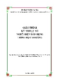 Giáo trình Kỹ thuật số (Nghề: Điện dân dụng - Trình độ: Cao đẳng)