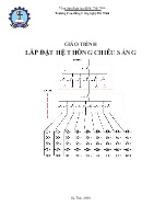 Giáo trình Lắp đặt hệ thống chiếu sáng