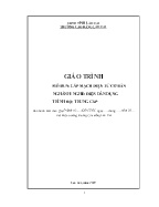 Giáo trình Lắp mạch điện tử cơ bản (Trình độ Trung cấp) - Trường Cao đẳng Lào Cai