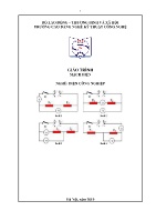 Giáo trình Mạch điện (Trình độ: Trung cấp) - Trường Cao đẳng Nghề Kỹ thuật Công nghệ