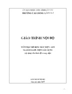 Giáo trình Máy điện - 60H (Trình độ Trung cấp) - Trường Cao đẳng Lào Cai