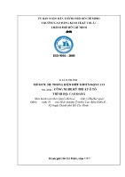 Giáo trình mô đun Hệ thống điện điều khiển động cơ (Trình độ: Cao đẳng)