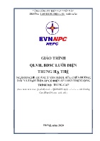 Giáo trình Quản lý vận hành, bảo dưỡng sửa chữa lưới điện trung hạ thế (Trình độ: Trung cấp)