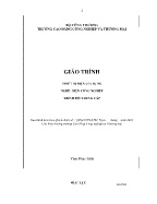 Giáo trình Thiết bị điện gia dụng (Trình độ: Trung cấp) - Trường Cao đẳng Công nghiệp và Thương mại