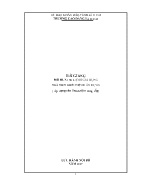 Giáo trình Thiết bị lạnh gia dụng (Trình độ Trung cấp) - Trường Cao đẳng Lào Cai