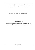 Giáo trình Trang bị điện, điện tử trên máy