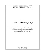 Giáo trình Vận hành máy điện 90H (Nghề: Vận hành thủy điện - Trình độ: Trung cấp)