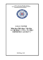 Giáo trình Vật liệu (Nghề: Điện công nghiệp - Trình độ: Cao đẳng)