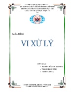 Giáo trình Vi xử lý - Phần 1