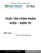 Tài liệu Thực tập công nhân Điện - Điện tử