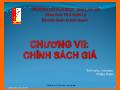 Bài giảng Marketing căn bản - Chương VII: Chính sách giá - Năm học 2024-2025