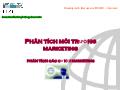 Bài giảng Phân tích môi trường marketing