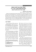 Đánh giá kết quả phẫu thuật cắt thực quản không mở ngực điều trị ung thư thực quản