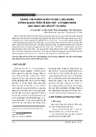 Kháng thể kháng nhân và kiểu lắng đọng huỳnh quang trên tế bào Hep - 2 ở bệnh nhân mắc bệnh mô liên kết tự miễn