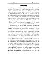 Luận văn Những giải pháp hoàn thiện công nghệ Marketing bán lẻ tại cửa hàng thực phẩm Hà Đông thuộc Công ty cổ phần nông sản thực phẩm Hà Tây
