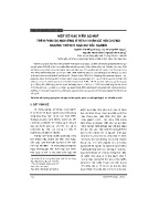 Một số đặc điểm sọ mặt trên phim sọ nghiêng ở bệnh nhân có hội chứng ngừng thở khi ngủ do tắc nghẽn